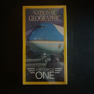 National Geographic VHS Video Air Force One NEW in box Unopened